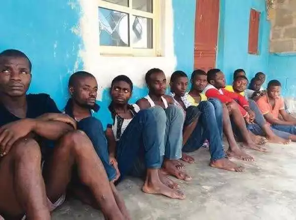 Anti-Cult Group arrests 8 suspects over alleged child trafficking, cultism in Delta